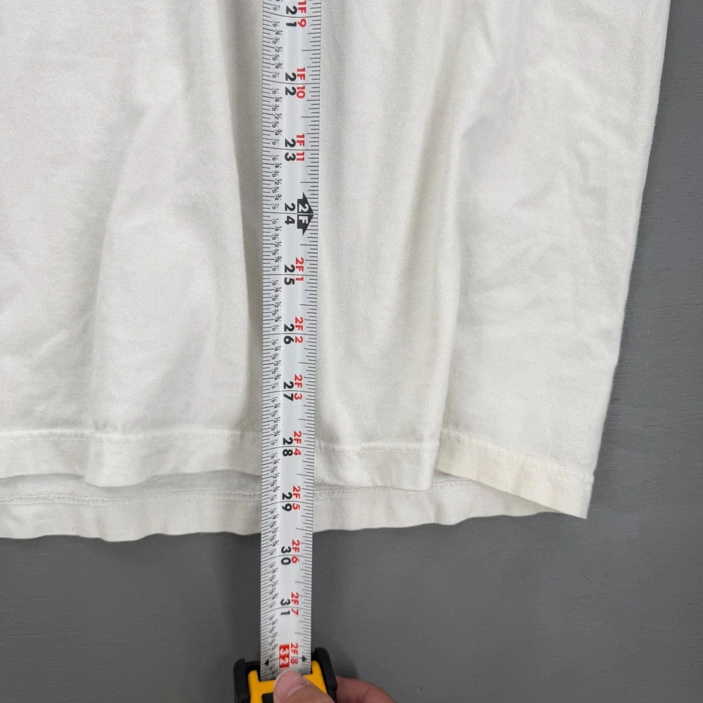 Vintage Polo Sport Ralph Lauren T-Shirt White Key West Florida Graphic Ringer XL
